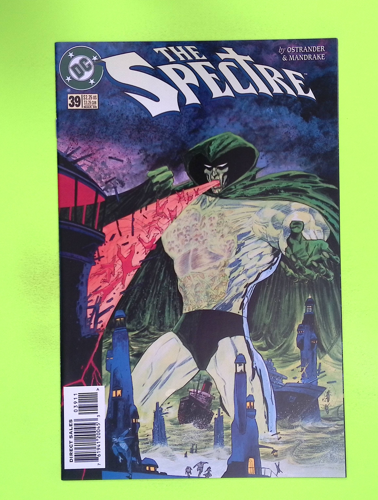 Spectre #39 Vol. 3 1996 DC Comics High Grade Comic Book L92-102