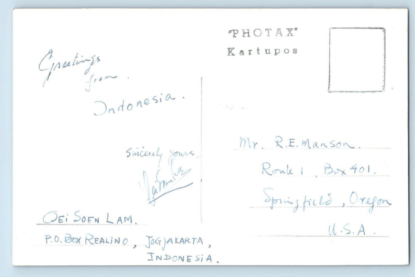 Indonesia Postcard Souvenir from Java c1910 Multiview Posted Antique RPPC Photo