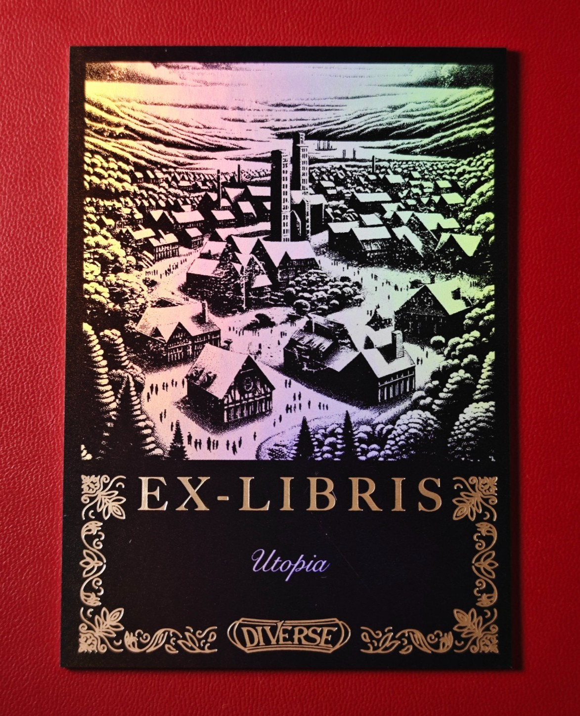2024 KAKAWOW DIVERSE Season I Ex-Libris Holo Utopia #DK-CS-144 06/25