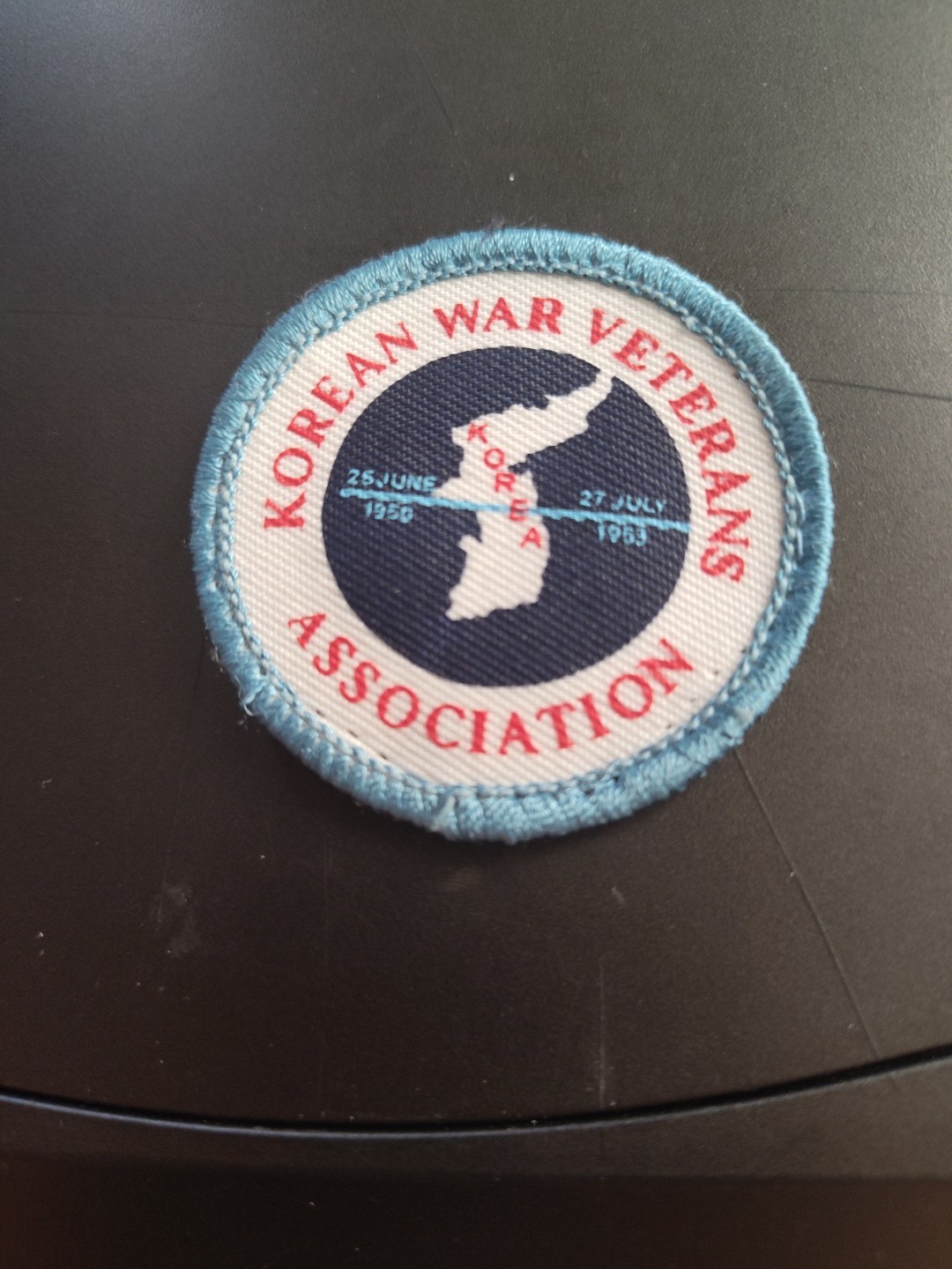 Original Korean War (1950-1953) Veterans Association Patch, Free Shipping