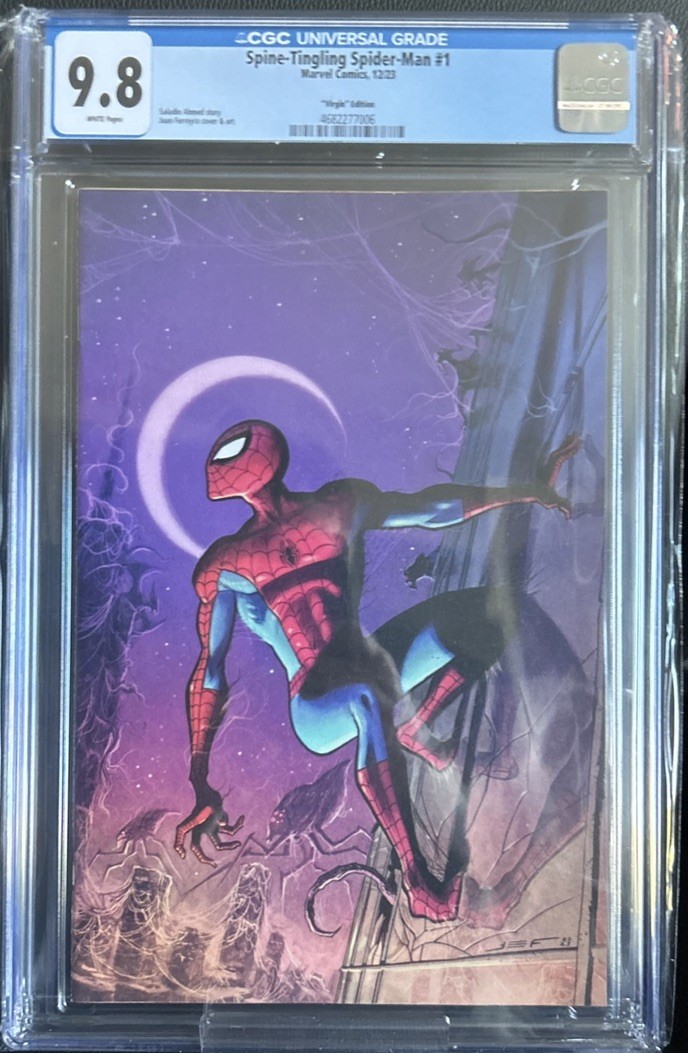 🇺🇸July 4th Sale!🇺🇸 Spine-Tingling Spider-Man #1 CGC 9.8 -1:100