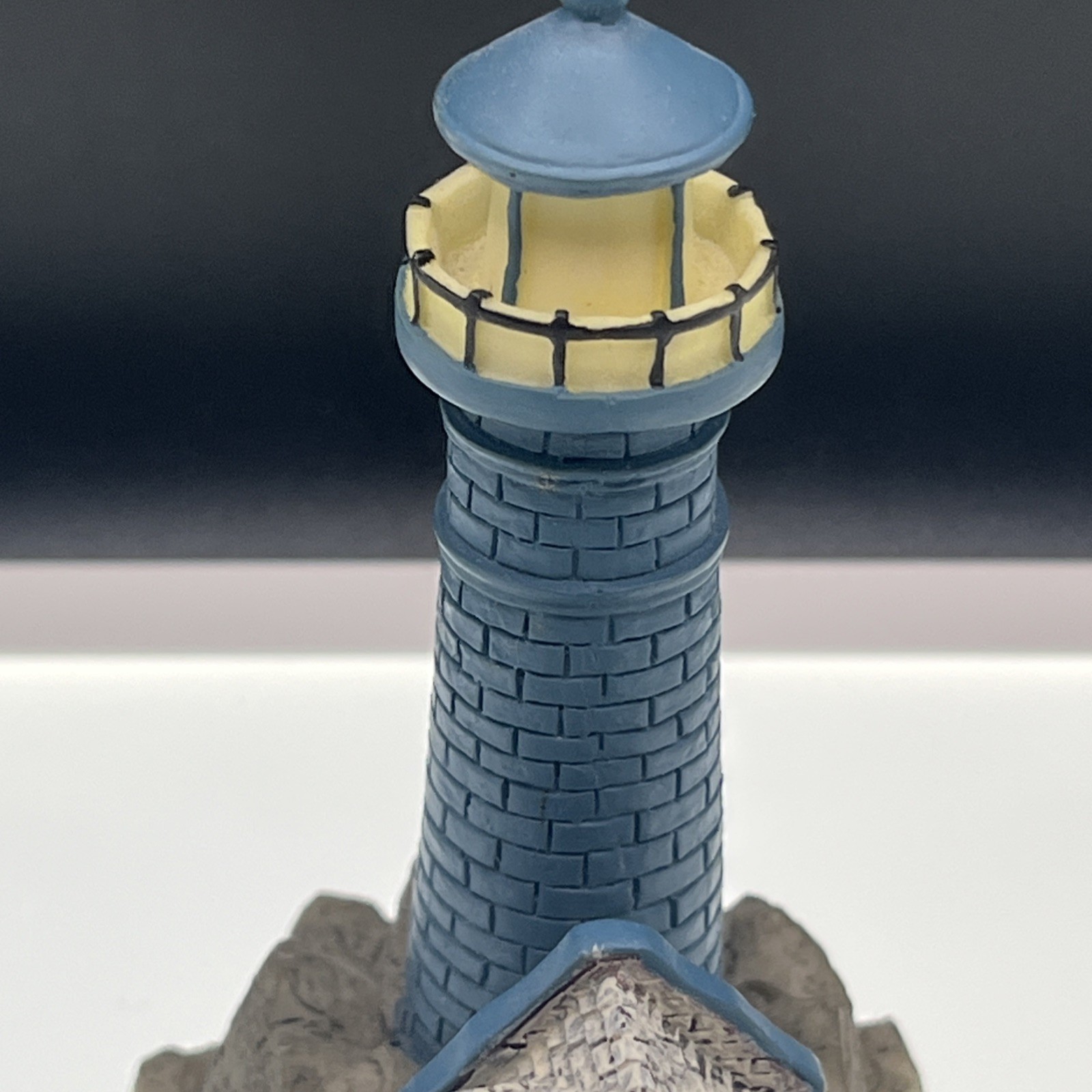 RL Stine Haunted Lighthouse Statue Early 2000s Resin Figure SEE 4″ Tall
