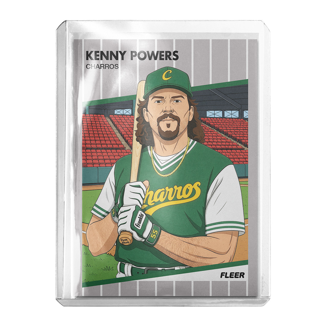Custom Kenny Powers 1989 Ripken Error Eastbound & Down Novelty Baseball Card