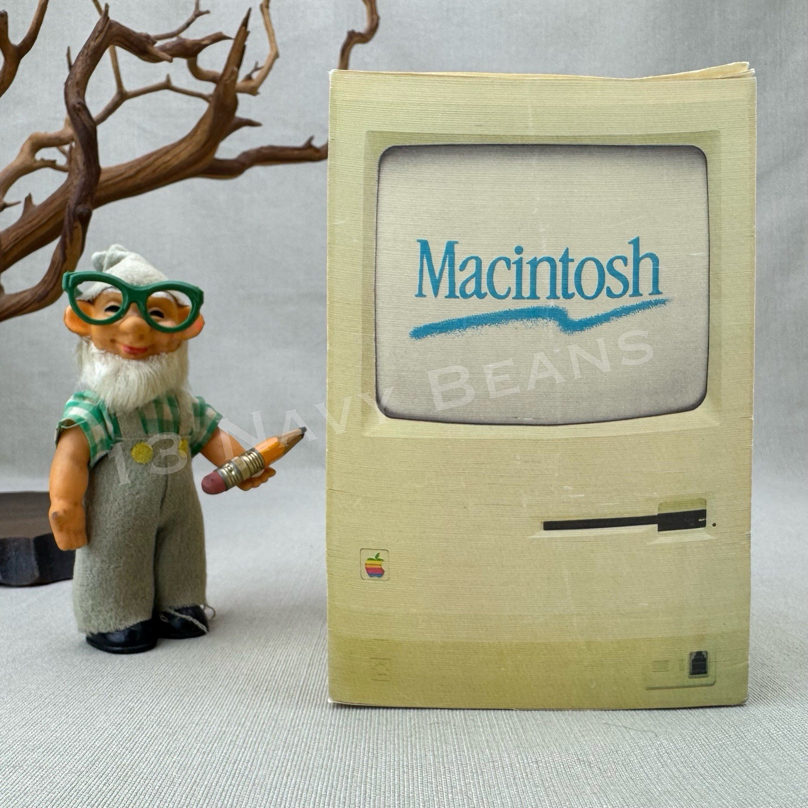Apple Macintosh Notepad Vintage OG M0001 Desktop Paper Sticky Notes