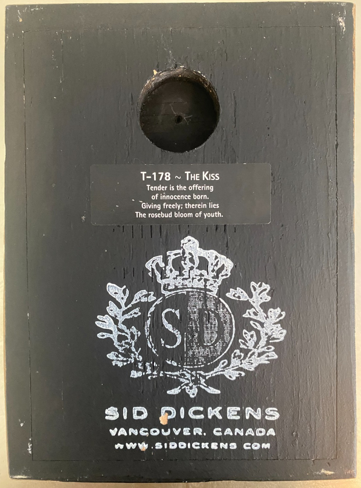 Sid Dickens Memory Block – T-178 “The Kiss” – Retired Tile – Excellent Condition