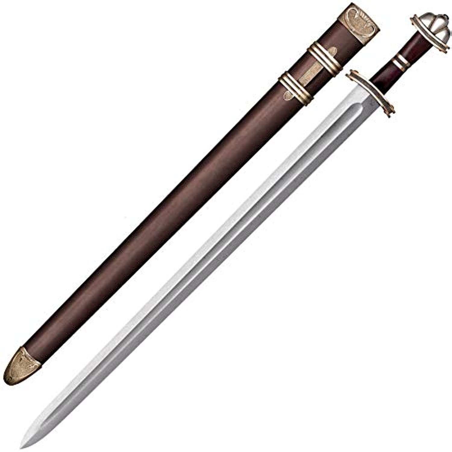 Cold Steel Damascus Viking Sword, Unknown, 30″