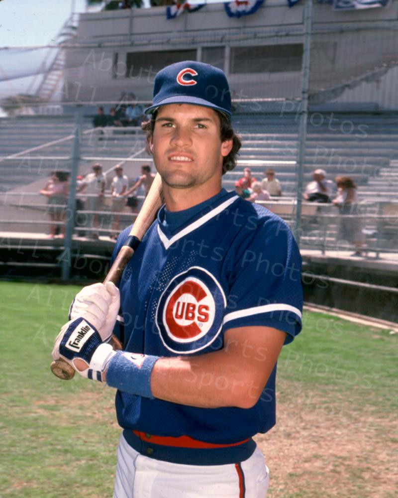 Ryne Sandberg Portrait Photo Print Poster – 1984 Chicago Cubs