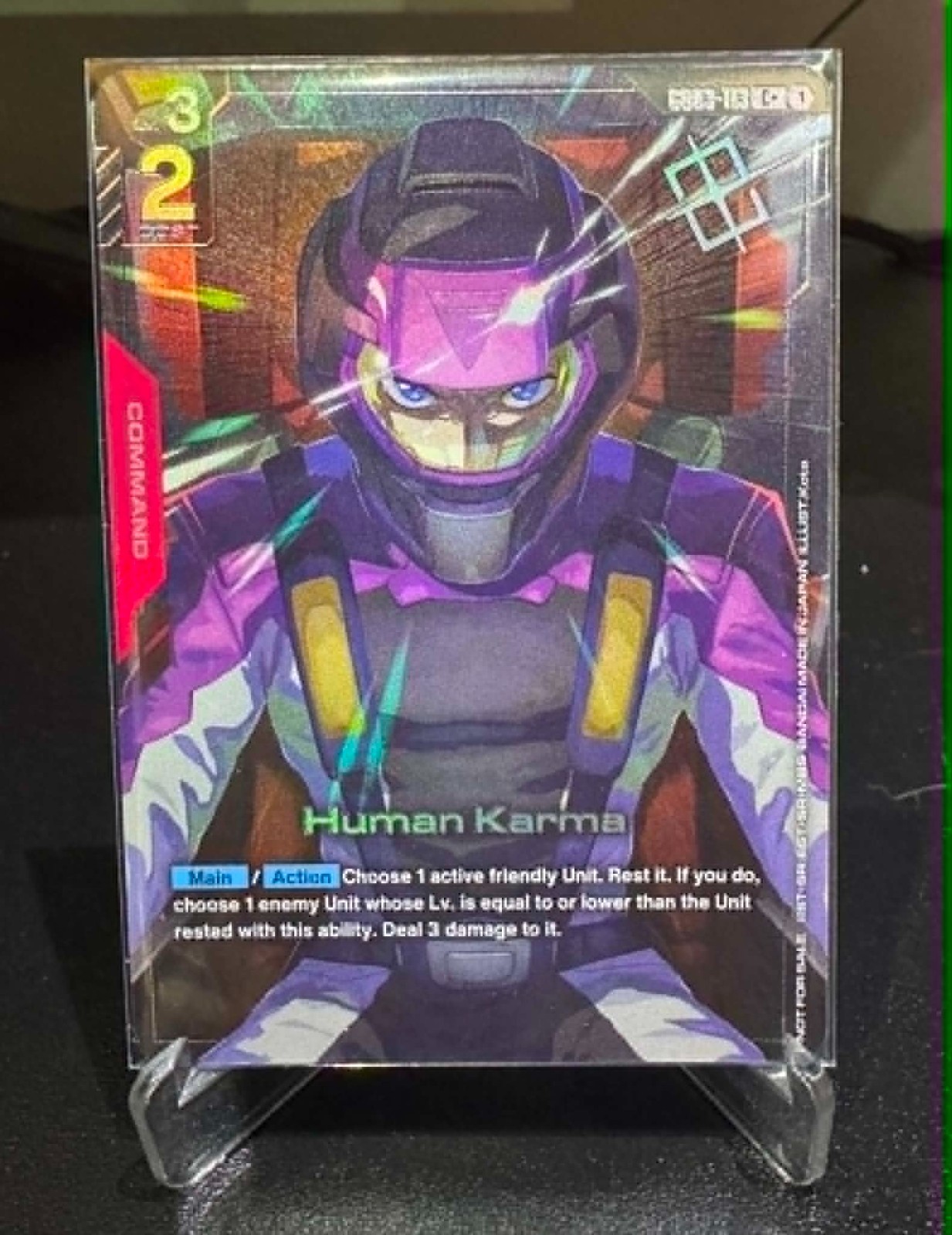 Gundam Card Game – Human Karma – GD03-113 – [ENGLISH] – [WINNER VERSION]