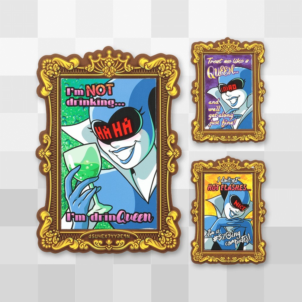Deltarune Queen Magnet Fangamer Japan Official
