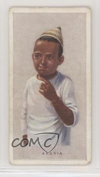 1924 ITC Children of all Nations Tobacco Arabia #3 z6d