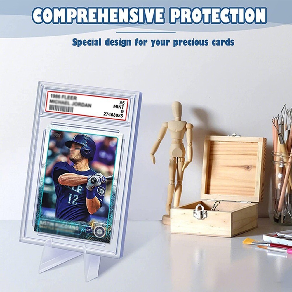 5-50Pcs Empty Graded Card Holder 35PT Slab for Trading Sport Card Protector Case