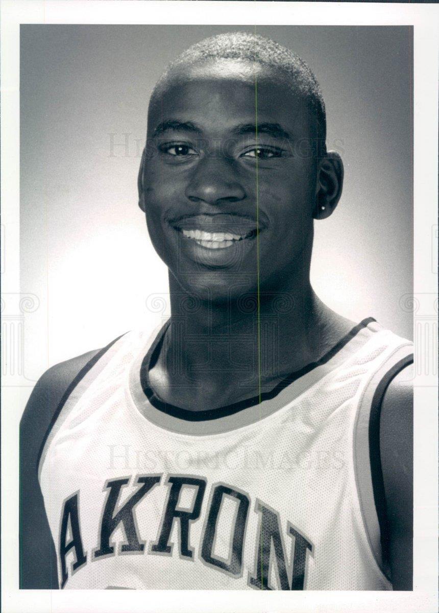 Undated Press Photo wn Akron Zips Basketball Roy Coleman – snb15575