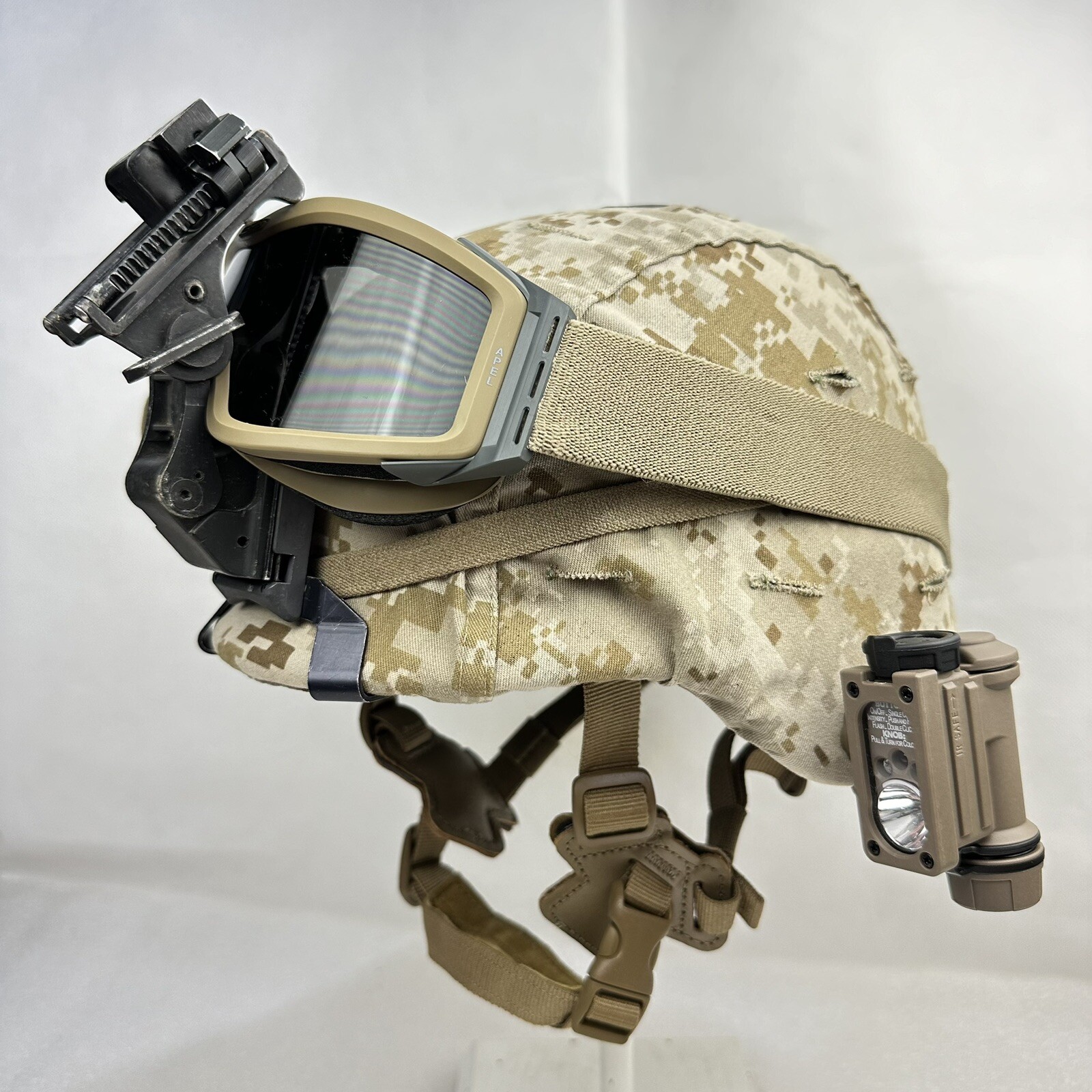 Medium USMC LWH Lightweight Helmet Package Norotos ESS IR USGI US Marines Marpat