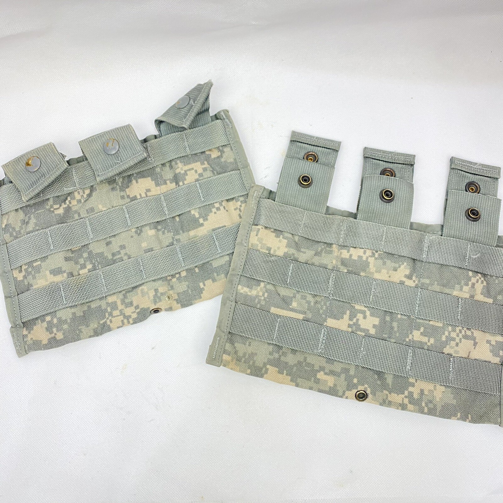 Lot of 10 Digital ACU Triple Mag Pouch Army UCP MOLLE Magazine Pouch No Holes