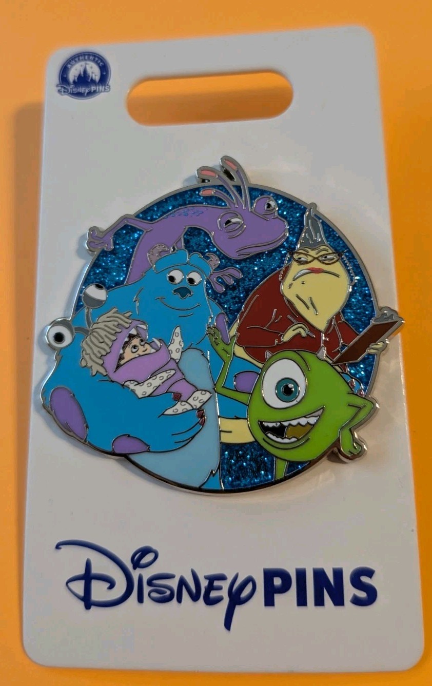NEW Disney Parks Monsters Inc Cast Jumbo Pin Mike Boo Roz Sully Randall