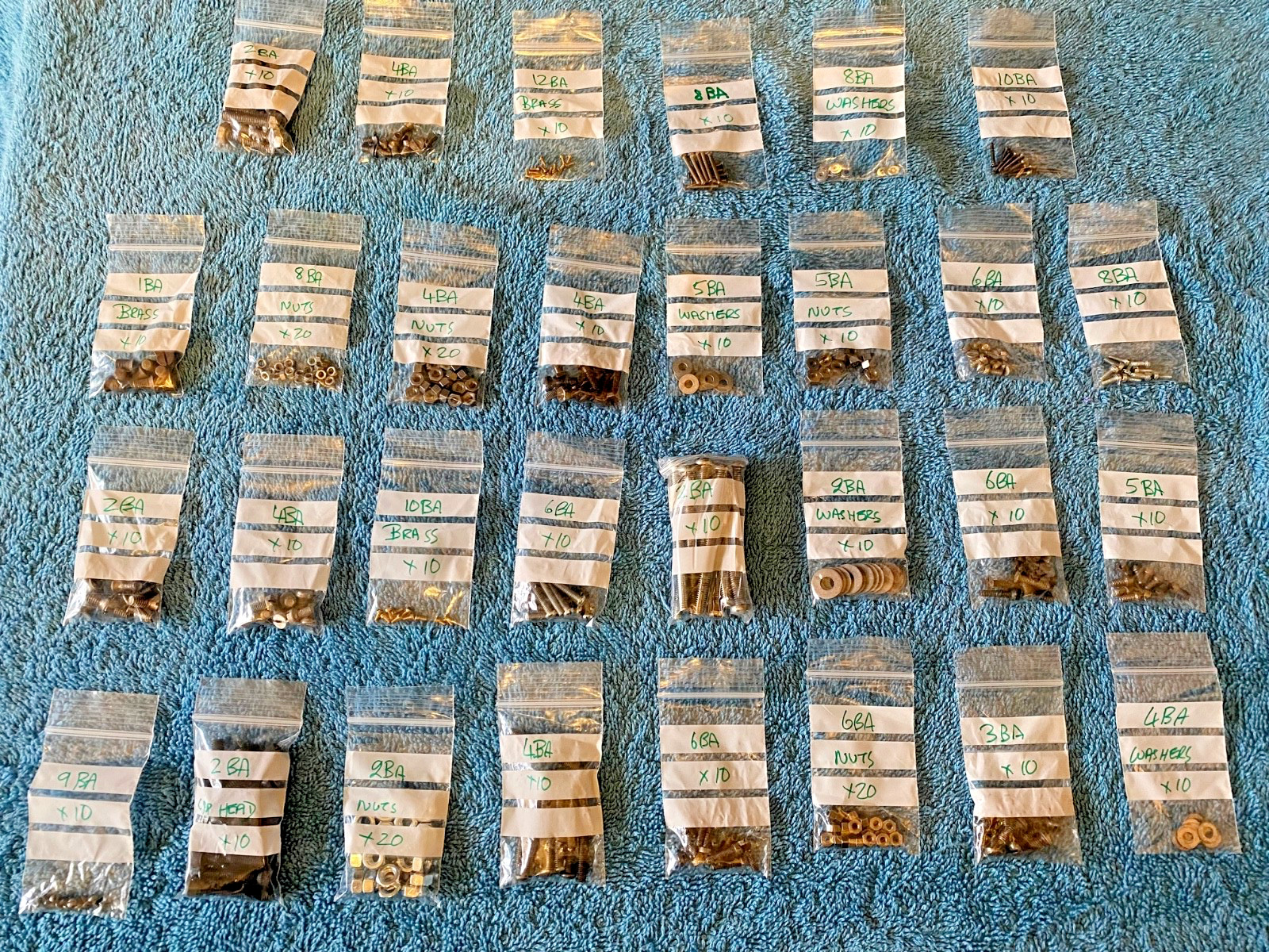 Mega Deal Job lot of BA fasteners – British Classic car / motorcycle etc