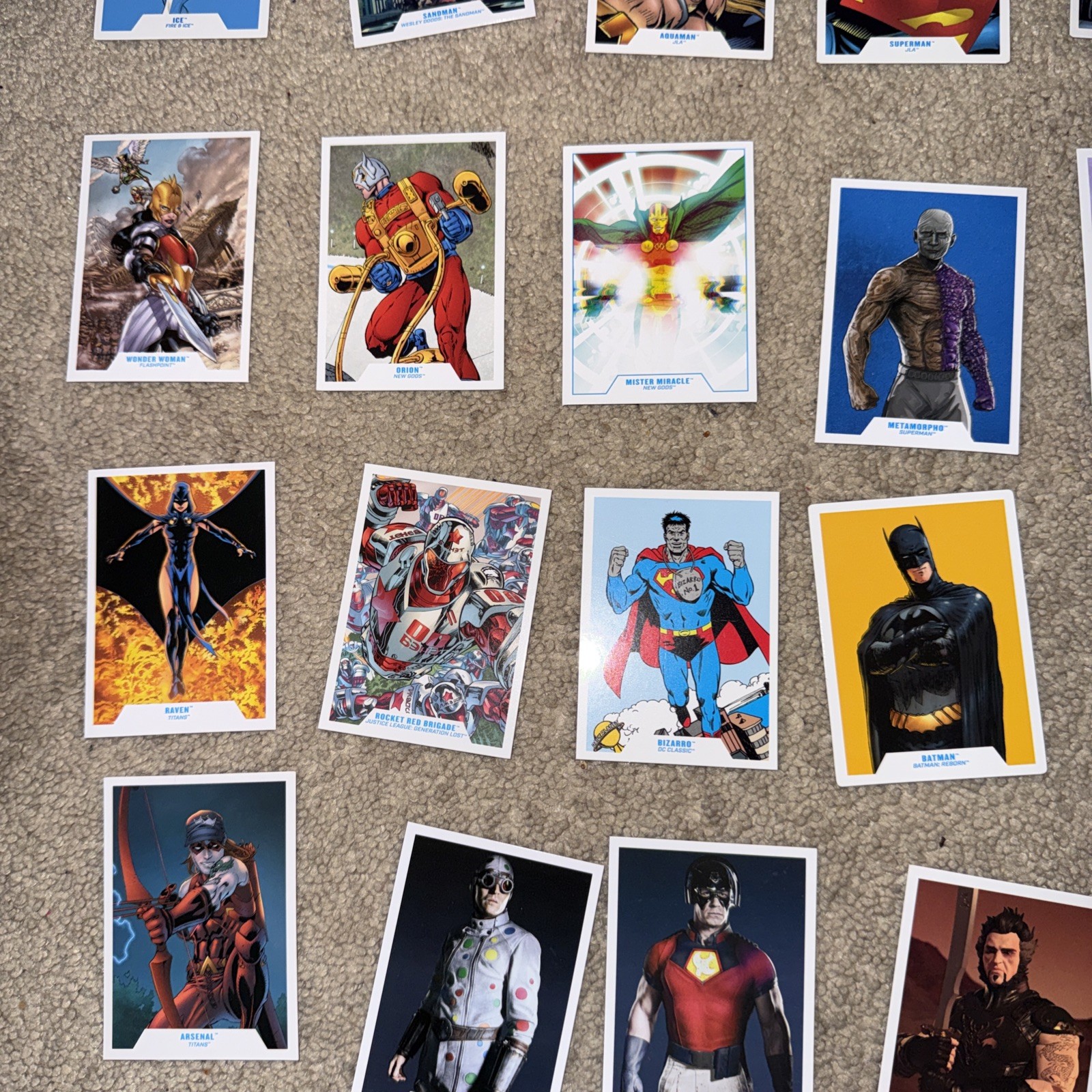 McFarlane DC Multiverse Trading Cards Lot Of 40