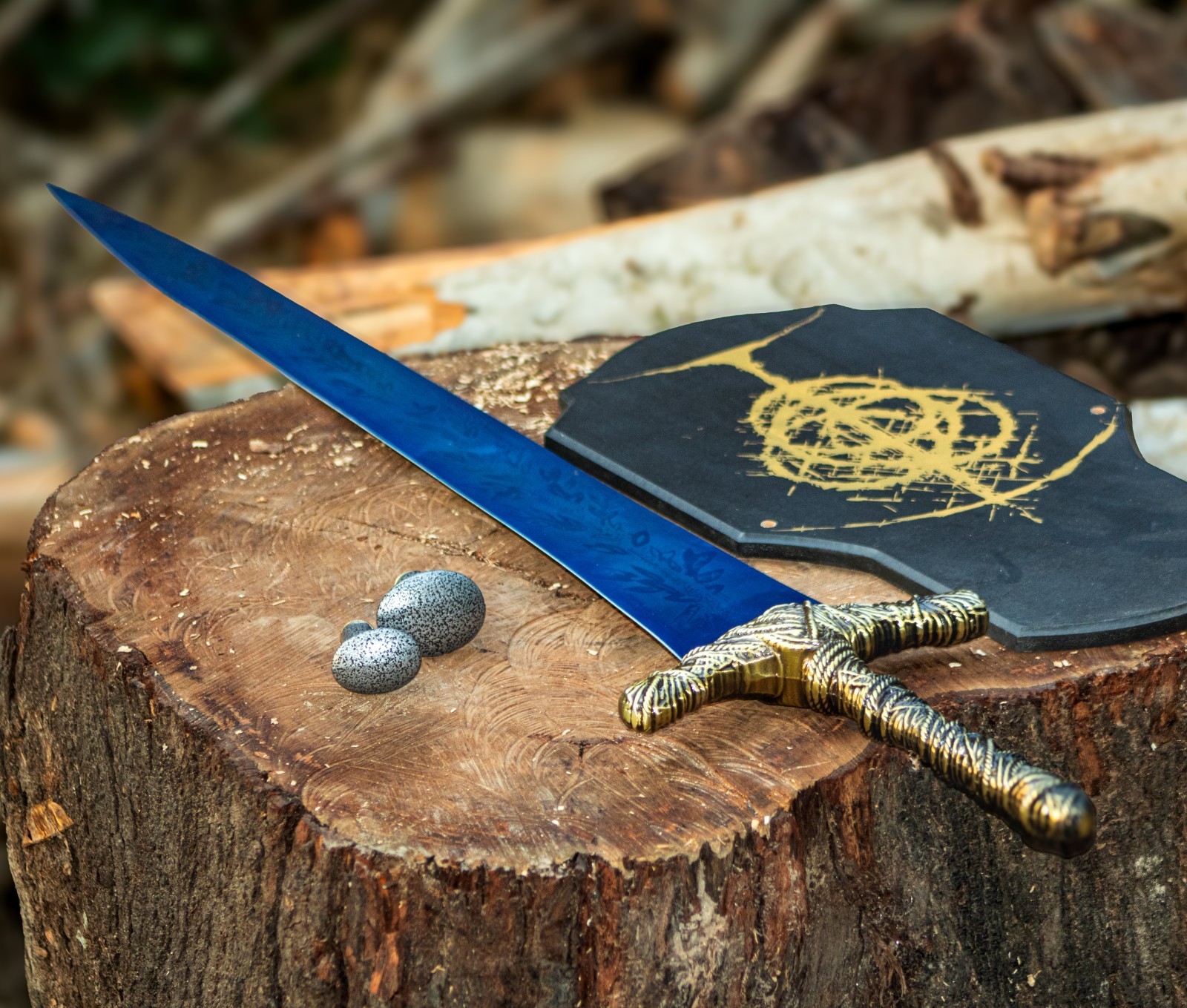 Moonlight Great sword Replica | Elden Ring Sword | Dark Moon Cosplay Prop | Full