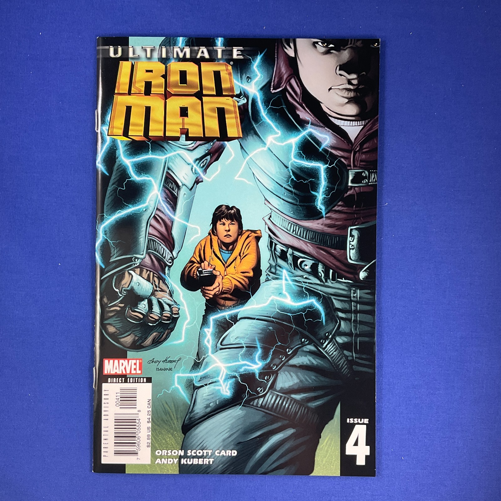 Ultimate IRON MAN #4 Marvel Comics 2005 Orson Scott Card & Andy Kubert