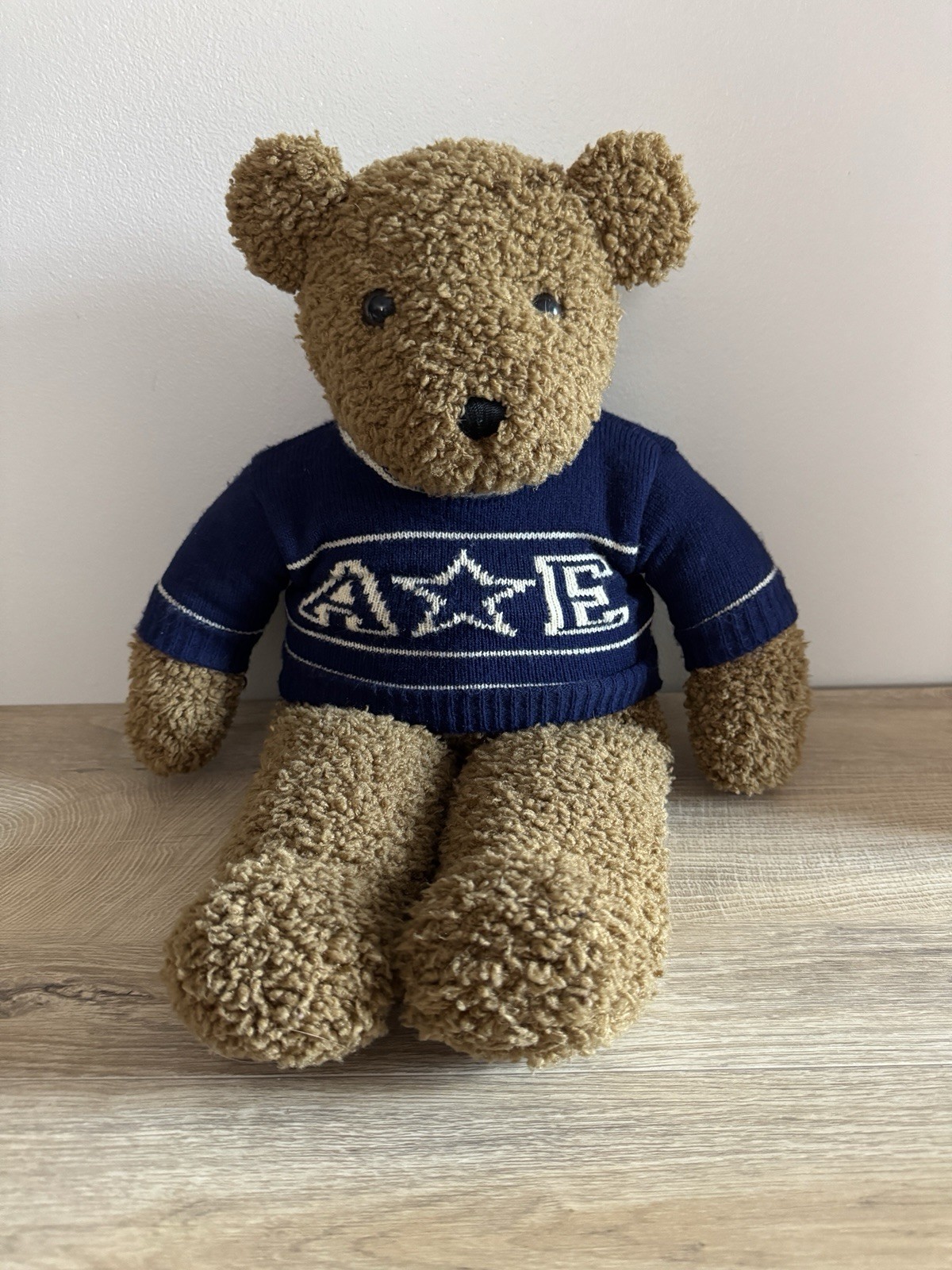 American Eagle Teddy Bear Limited Edition 20″ Plush Blue Sweater 1977-1997