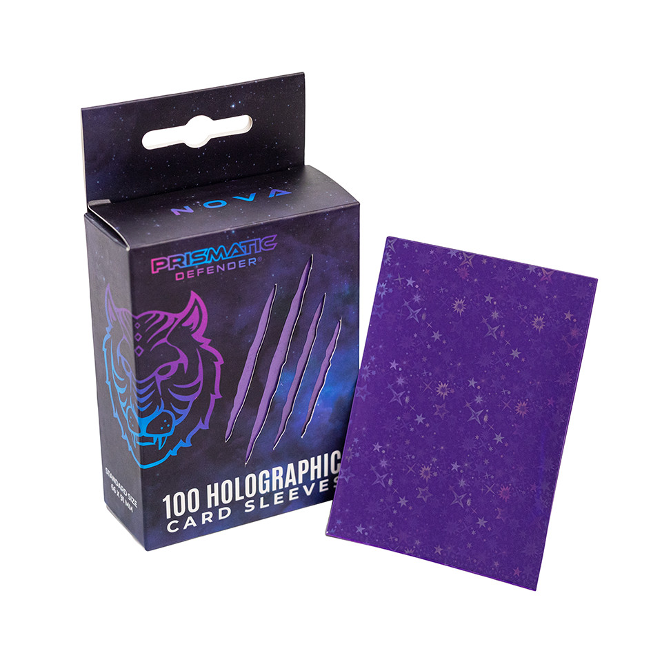 Prismatic Defender® Starfield Holographic Card Sleeves – TCG, MTG, Pokemon, DBS