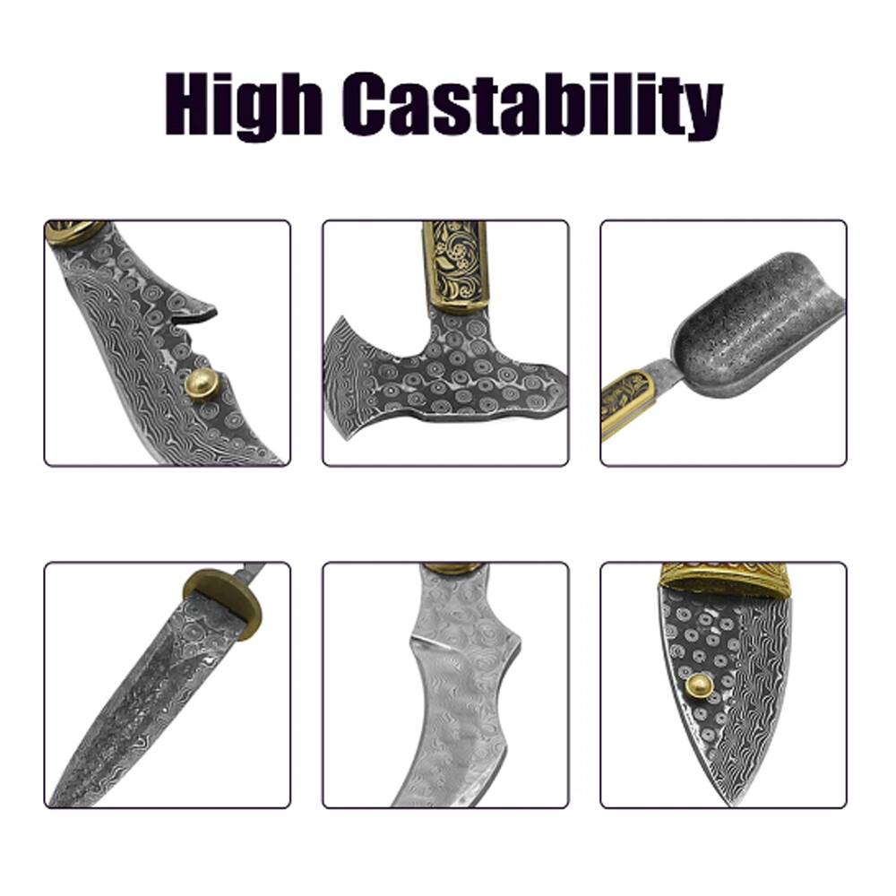 HAND FORGED DAMASCUS STEEL Billet/Bar Knife Making Supply 150mm*25mm 1pcs USA
