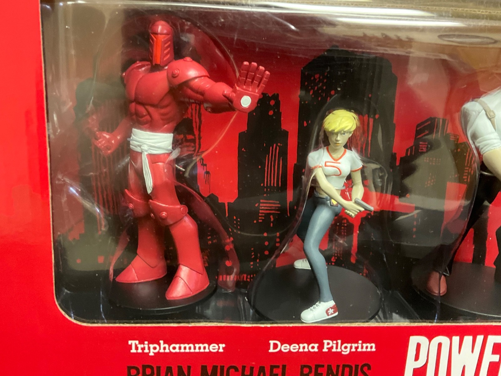 POWERS Action Figure Set – Bendis & Oeming Dark Horse Comics, Collectible