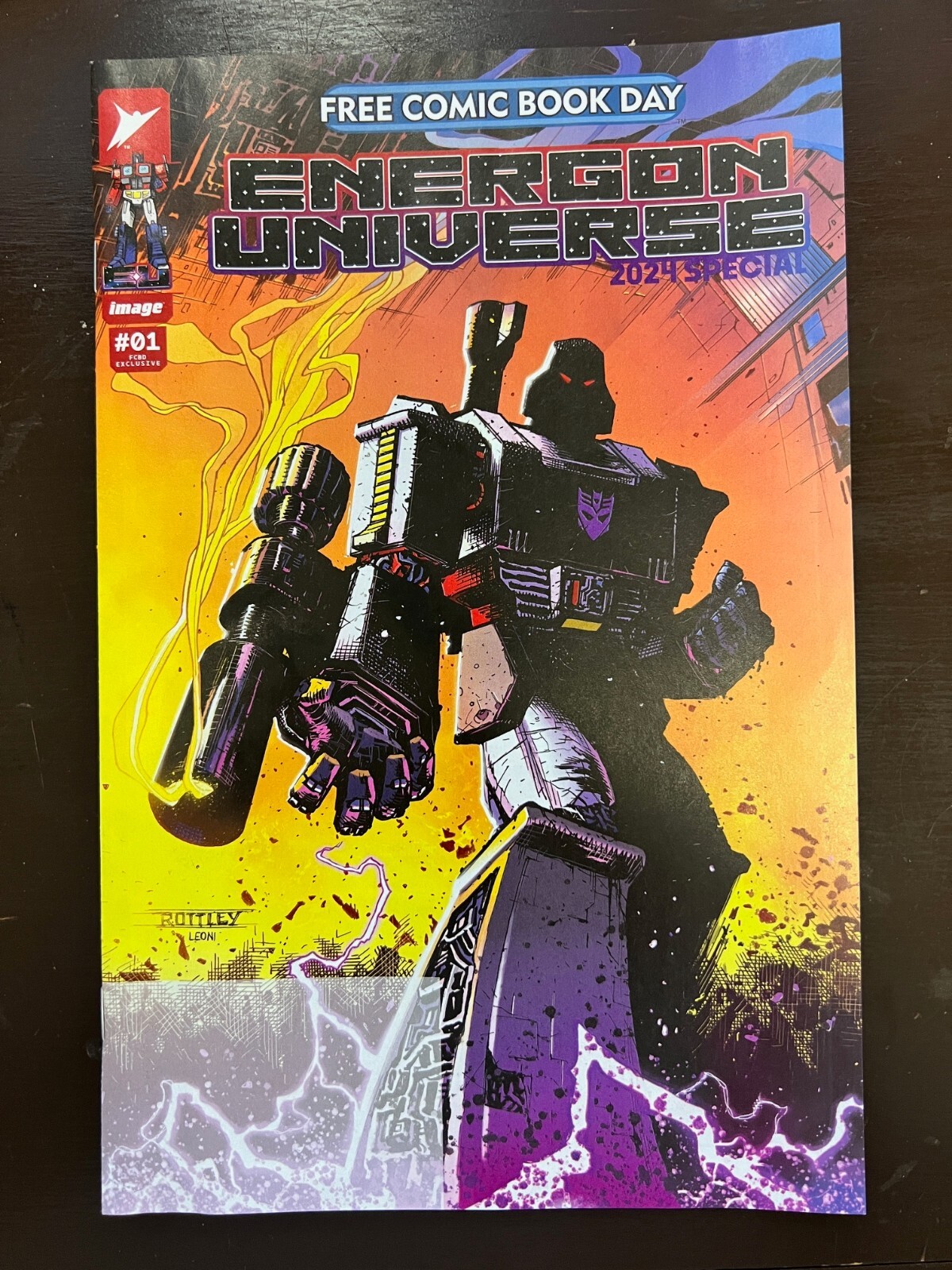 FCBD 2024 ENERGON UNIVERSE 2024 SPECIAL Comic Book # 1 ( Unstamped, Image )