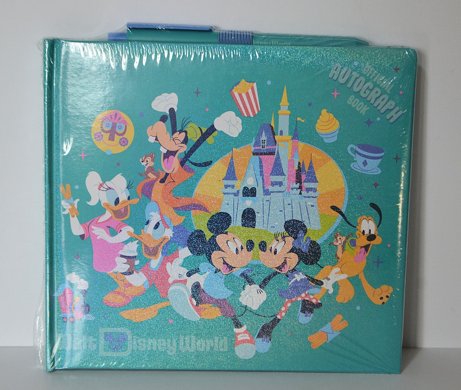 Disney Parks Walt Disney World Mickey Mouse Autograph Book with Pen NEW