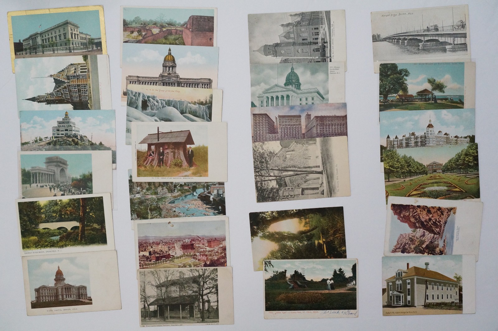 Postcard LOT 95 UNDIVIDED BACK Antique Old Post Cards United States Vintage Huge