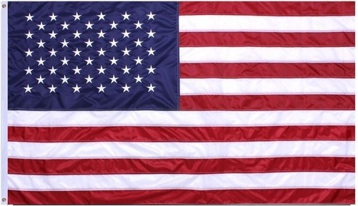 US Flag 3′ x 5′ Double Stitched Deluxe Quality Large USA American Grommets