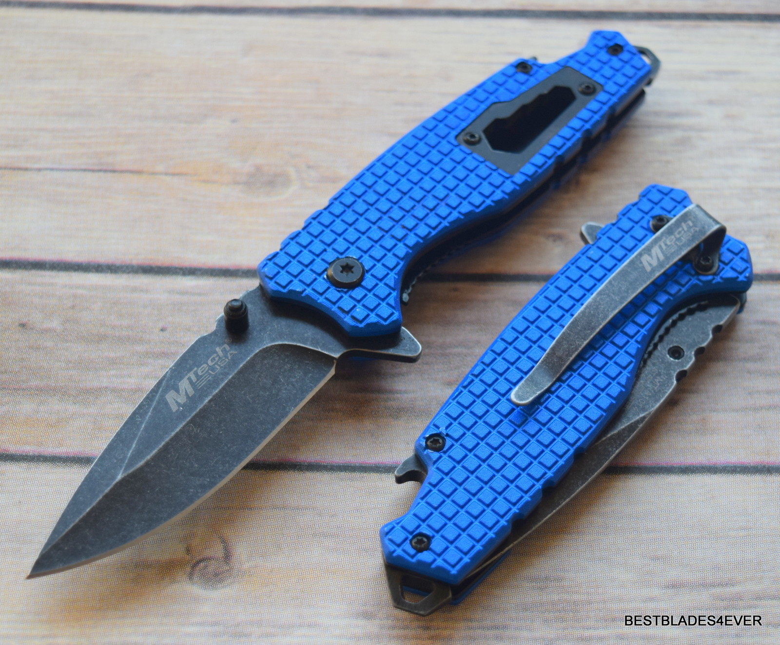 MTECH SPRING ASSISTED TACTICAL RESCUE FOLDING POCKET KNIFE WITH POCKET CLIP