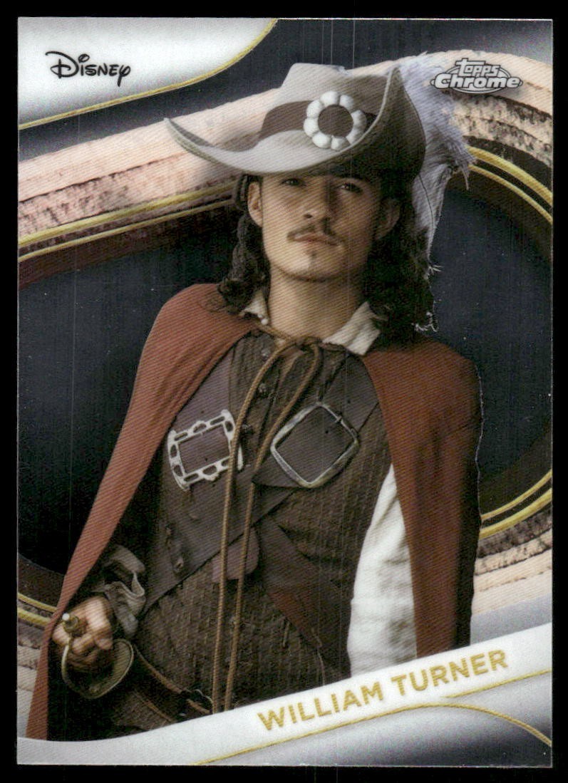 William Turner 2025 Disney Topps Chrome Card #2 (NM)
