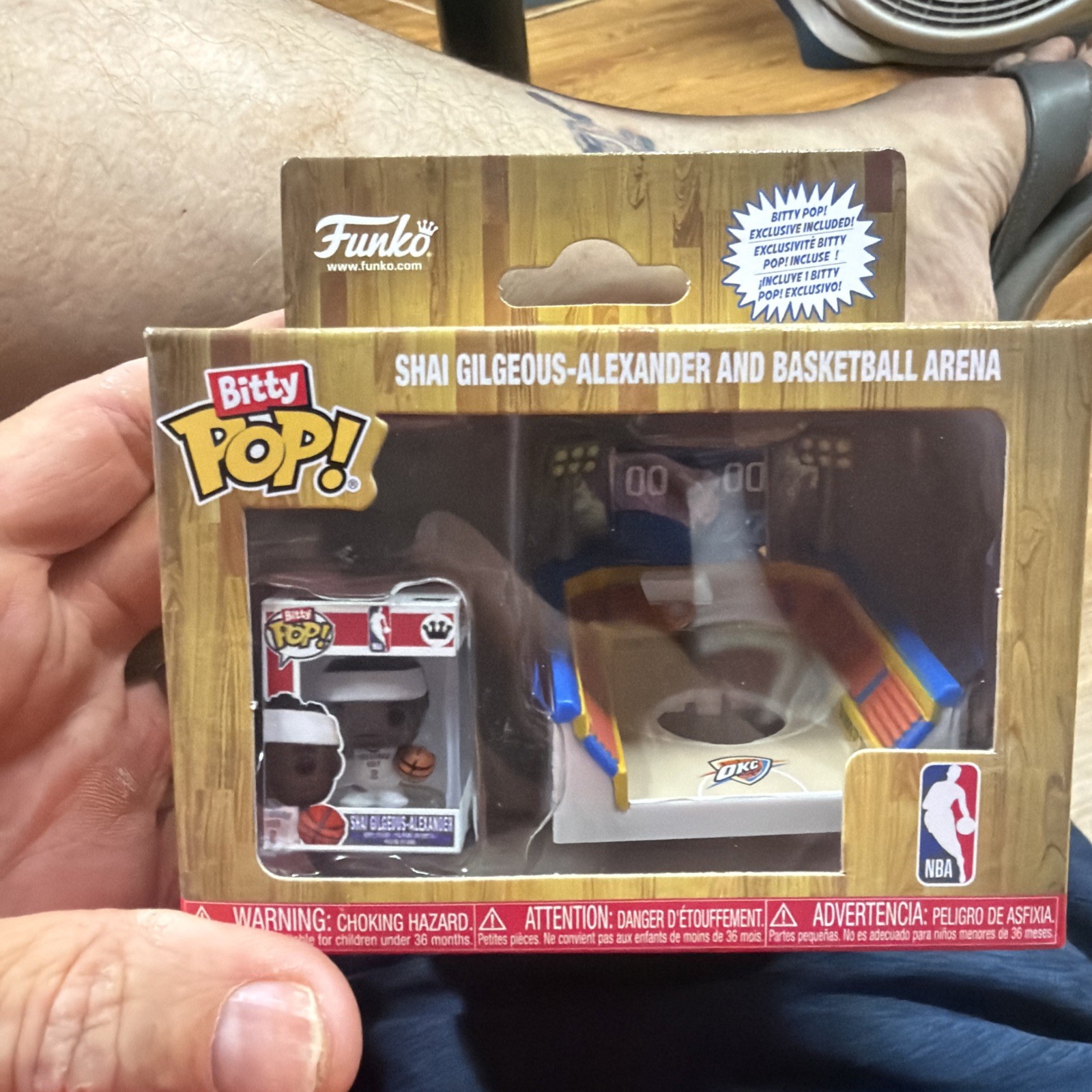 Funko Bitty Pop! Deluxe NBA Arenas – Shai Gilgeous-Alexander OKC Thunder