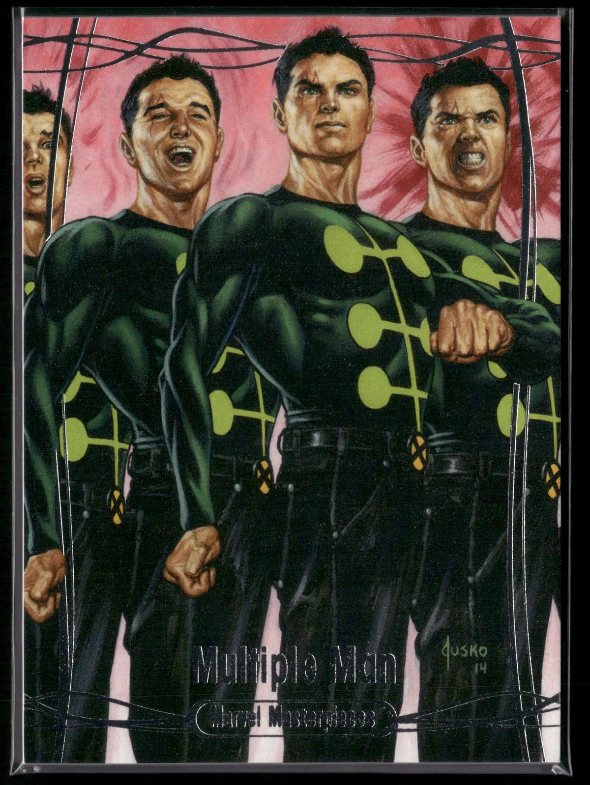 2015 Marvel Masterpieces Multiple Man #10 Serial Numbered Upper Deck