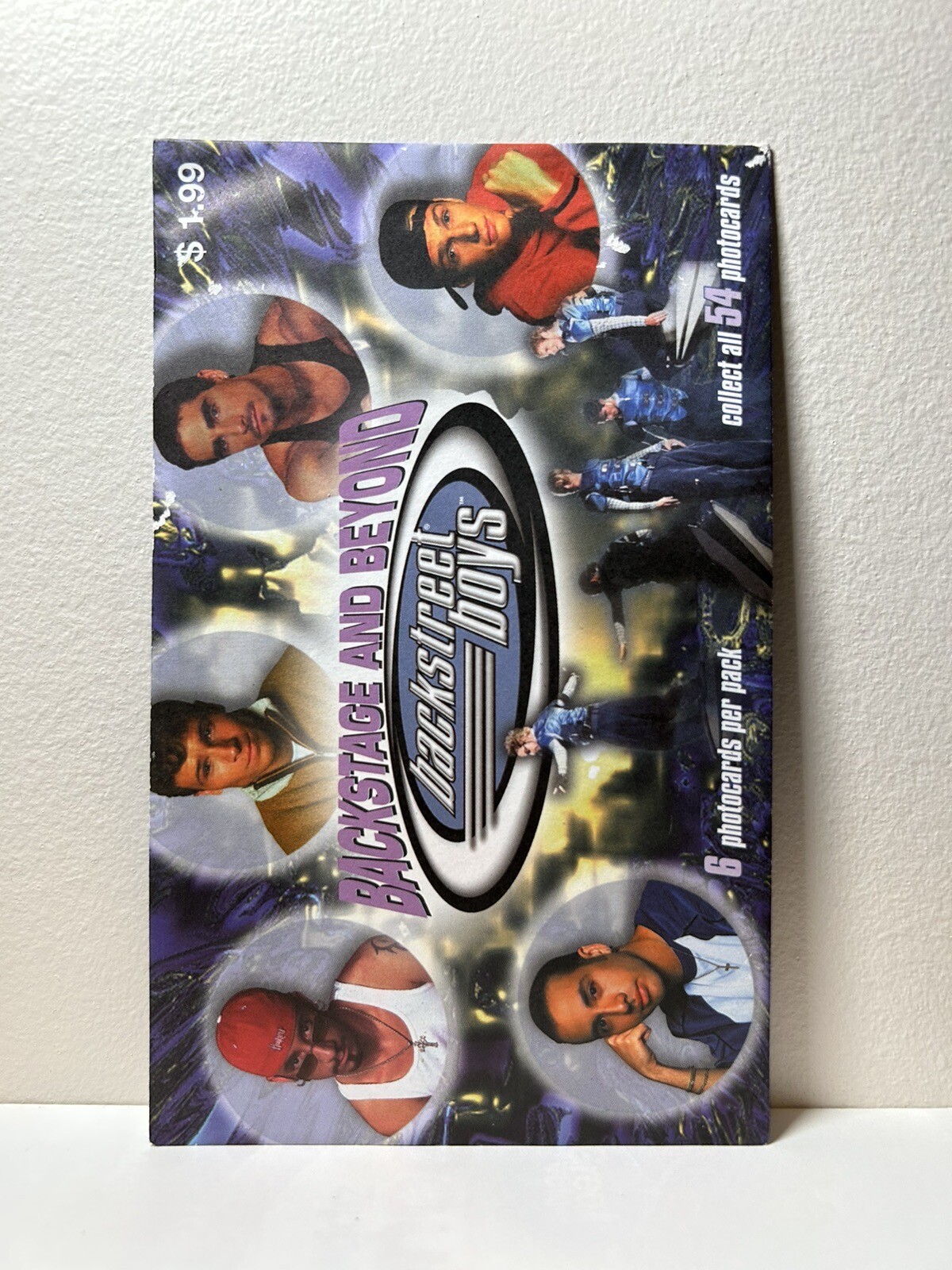 2000 Panini Backstreet Boys – Backstage And Beyond – Official Photocards Pack