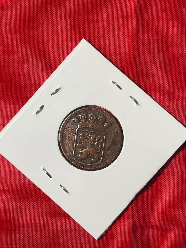 American Colonial Coinage – VOC Currency – Single Lion COA Included