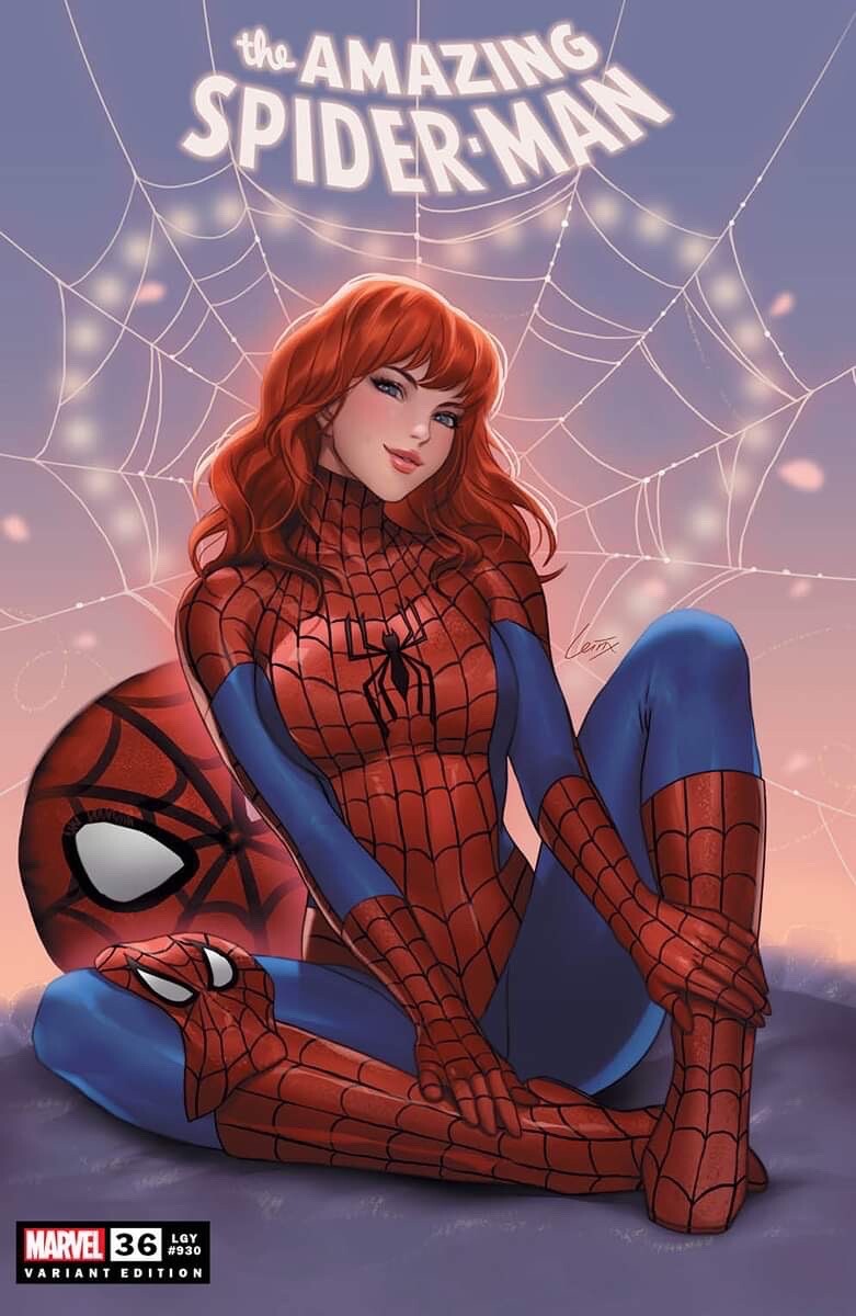 🔥🕷️ AMAZING SPIDER-MAN 36 LESLEY LEIRIX LI Trade Dress Variant