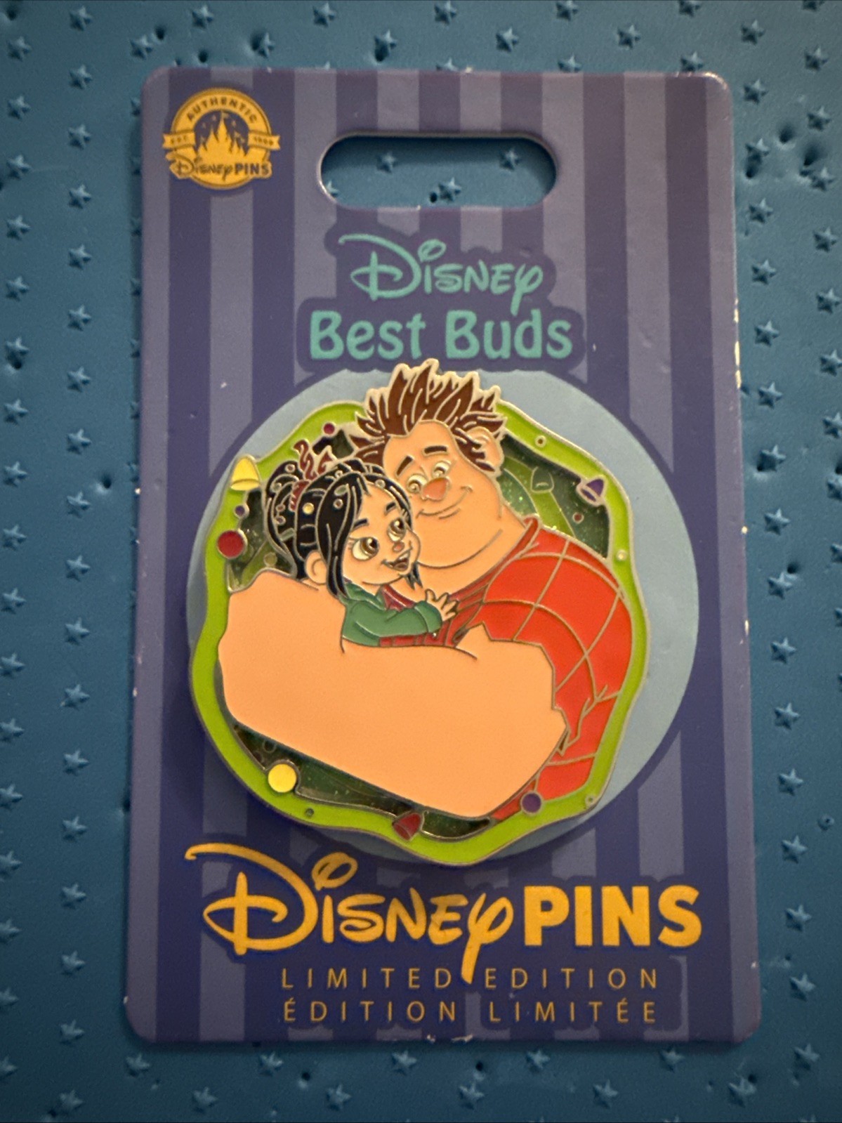 Disney Parks BEST BUDS Wreck It Ralph & Vanellope Friendship Buddies LE 3000 Pin