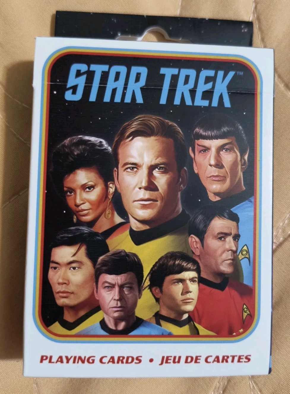 TV SHOW STAR TREK SCI-FI Playing Cards by Aquarius Full Deck New Free! Shipping!