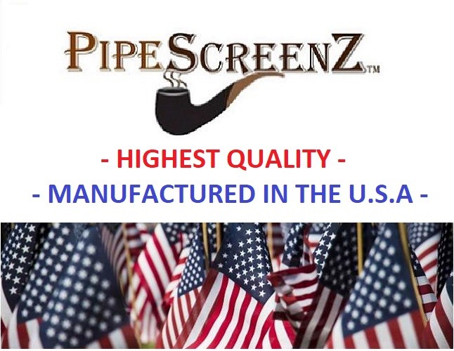 100+ One INCH ROUND Brass 60 Mesh PIPESCREENZ® Brand Pipe Screens – MADE IN USA!