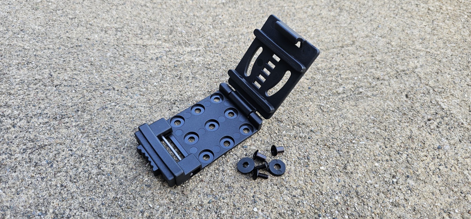 Polymer Belt Attachment & Hardware, Tek-Lok, DOTS , Belt Clip (BLACK)