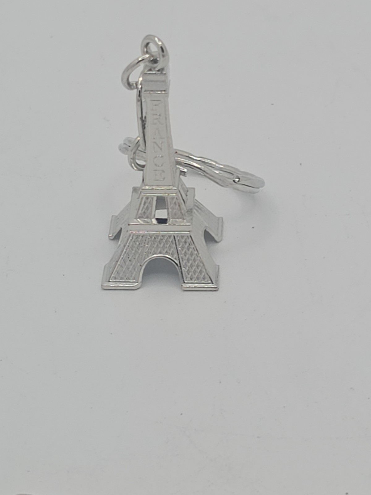 Silver Eiffel Tower Key Chain (6pcs/lot), French Souvenir Paris Keychain