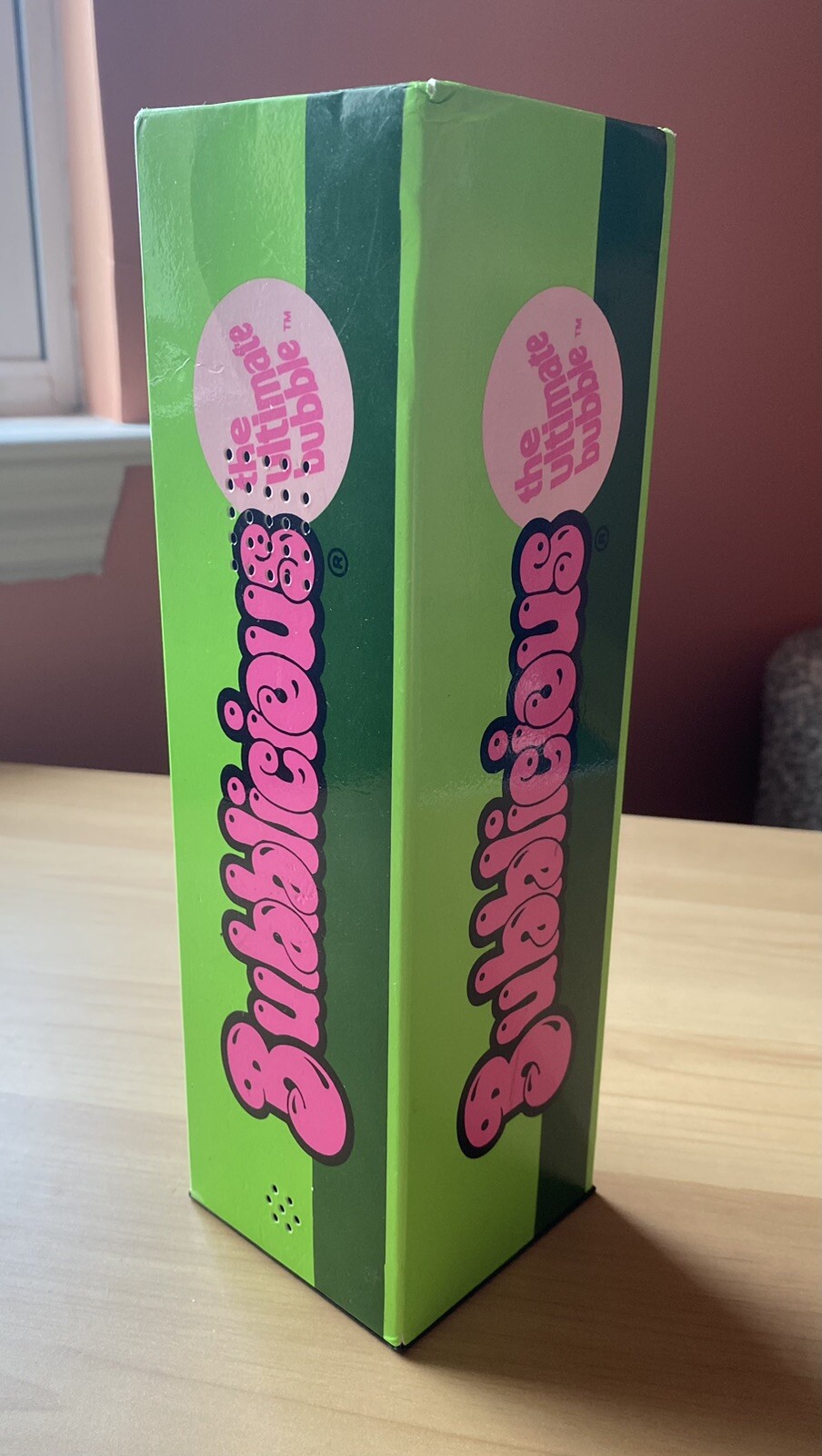 Vtg BUBBLICIOUS Ultimate Bubble Gum Phone Watermelon 1980s Novelty Tested WORKS