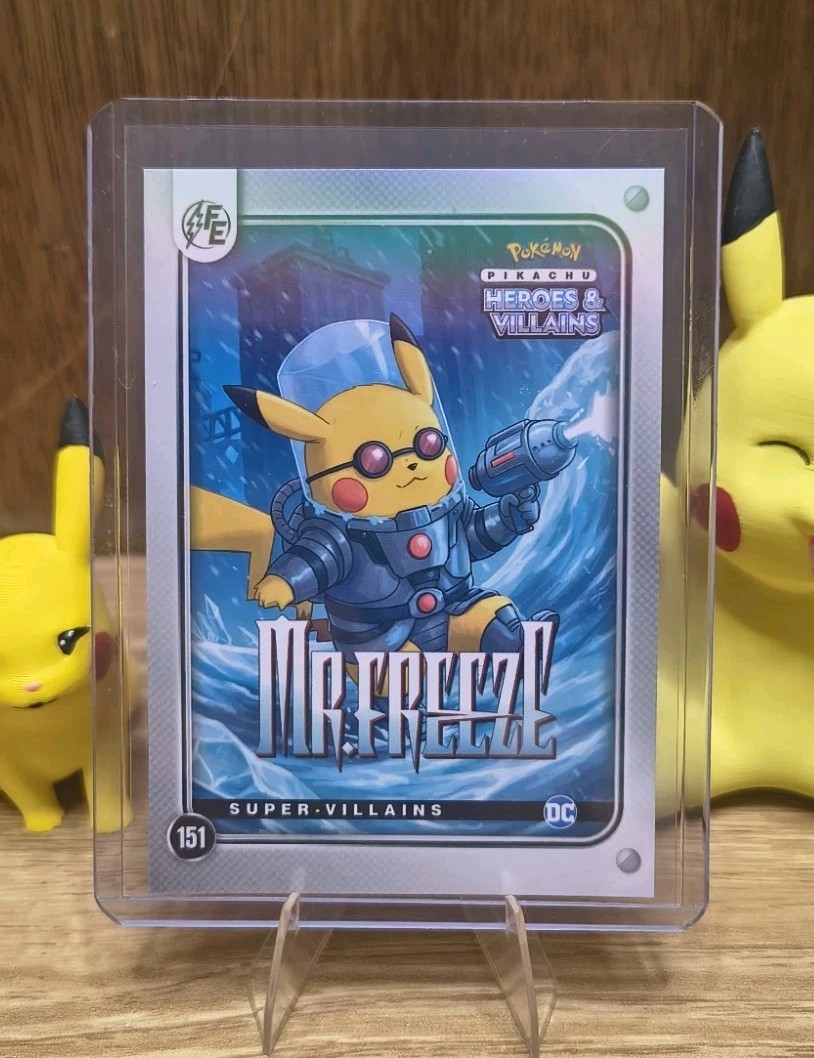 Pikachu Cosplay – The Absolute Zero Pack – 3 Card Lot – Refractive Holo – NM