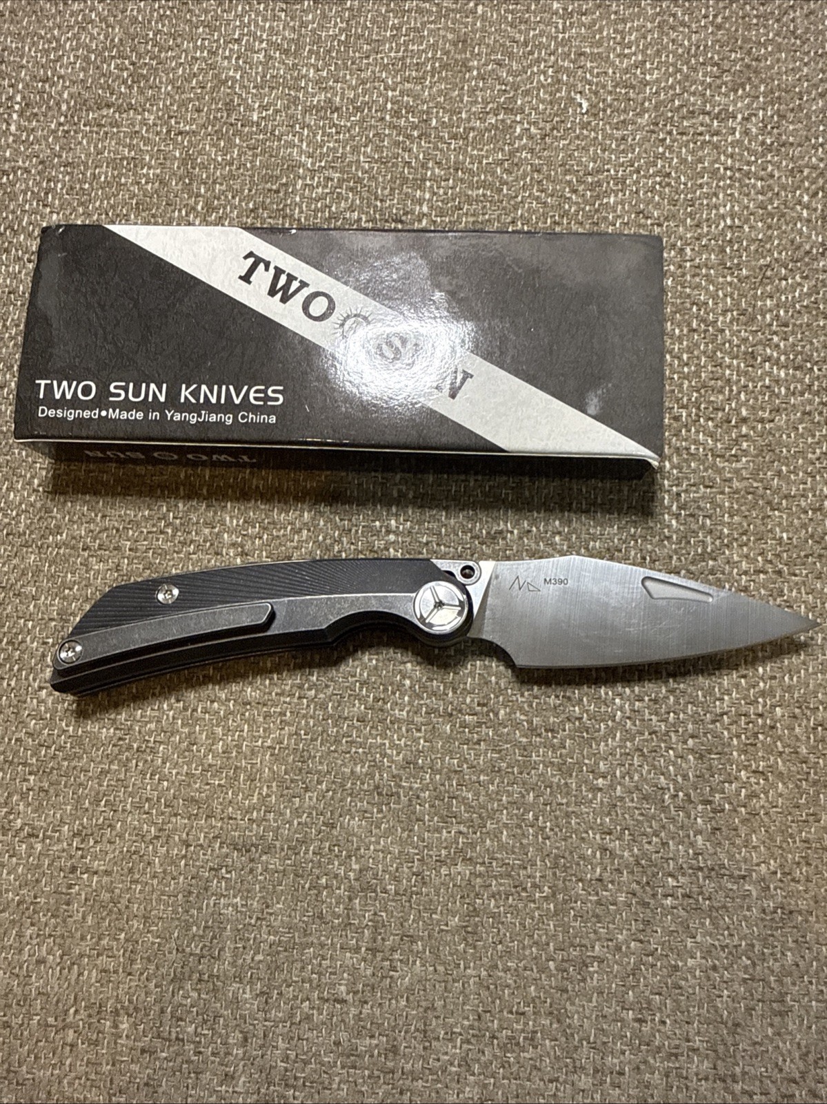 Two Sun Folding Knife Slip joint