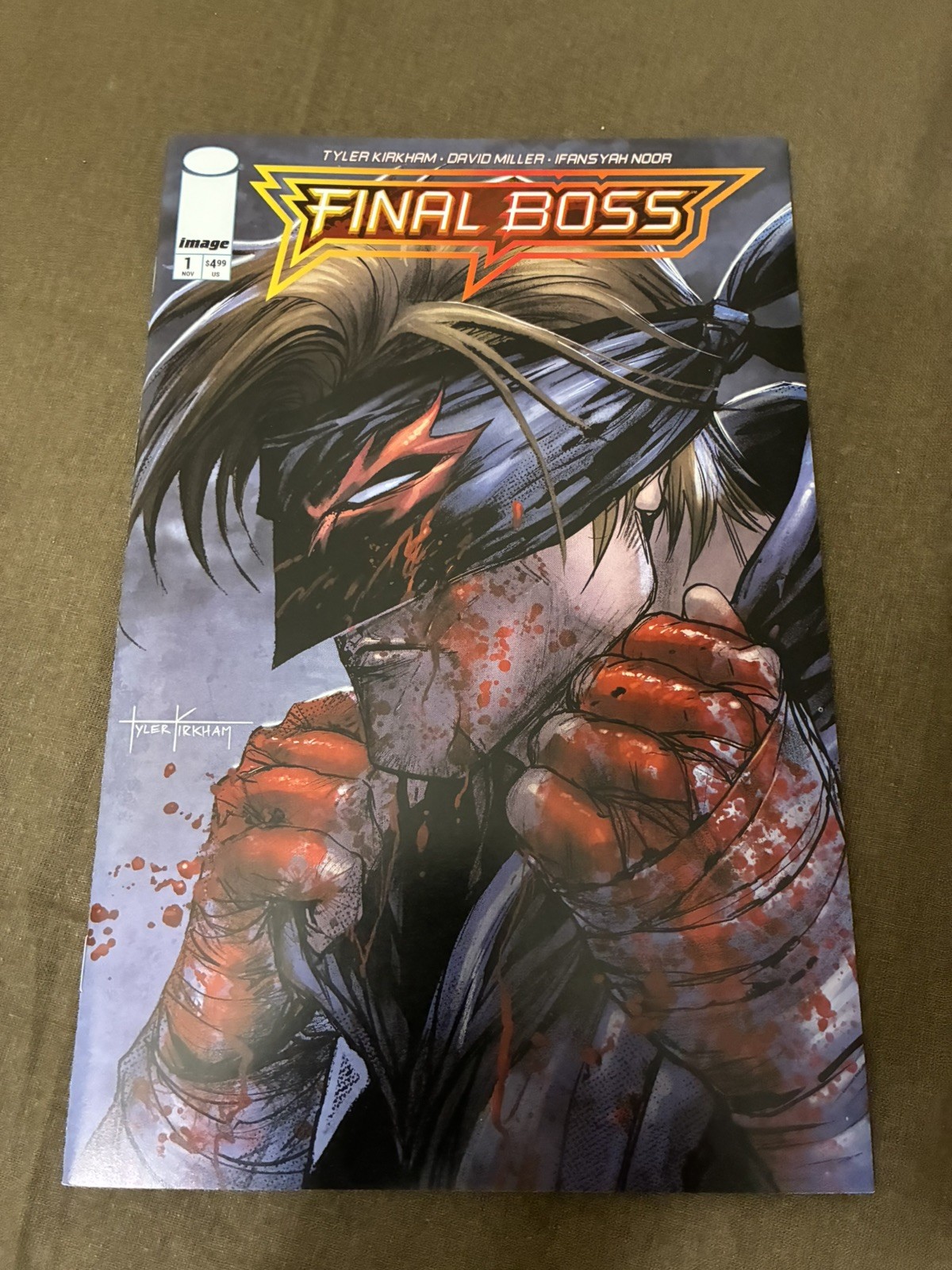 Final Boss: #1 [Tyler Kirkham CVR A] 1st Printing 2025🔥🔥🔥🔥 HOT BOOK