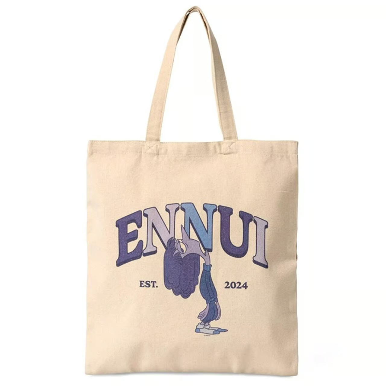 Disney Parks Inside Out 2 Pixar Canvas Tote Bag NEW ENNUI