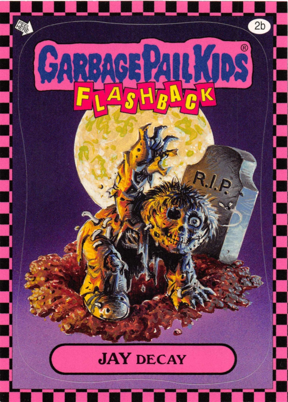 GARBAGE PAIL KIDS 2010 FLASHBACK SERIES 1 PICK-A-CARD PINK BORDER PARALLEL TOPPS