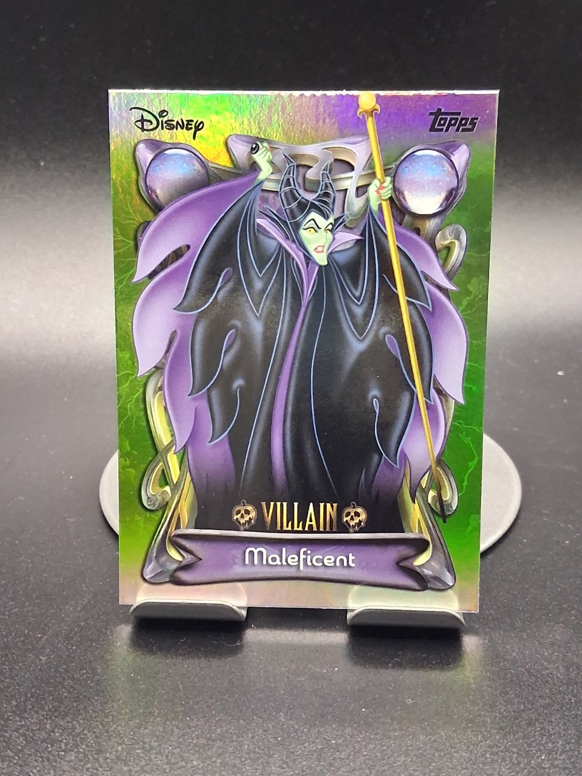 2025 Topps Disney Wonder – Maleficent – Villain Foil – #175